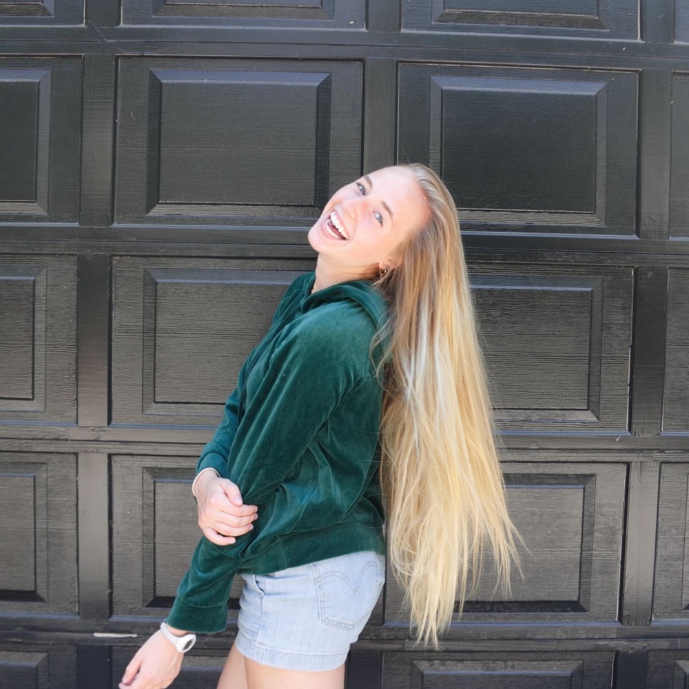 Velvet Green hoodie